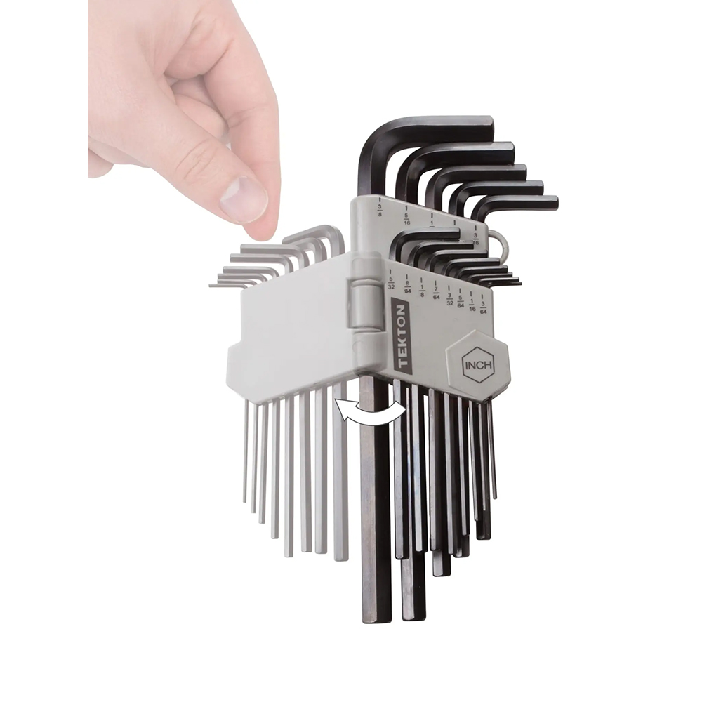 Tekton 13-Piece Hex Key Wrench Set (3/64 Inch to 3/8 Inch) from Columbia Safety